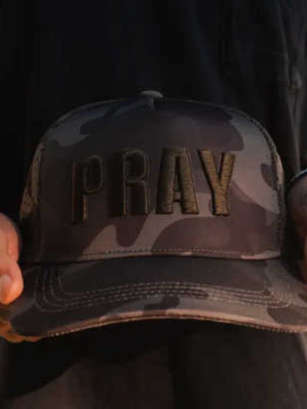 Pray- Camo Hat